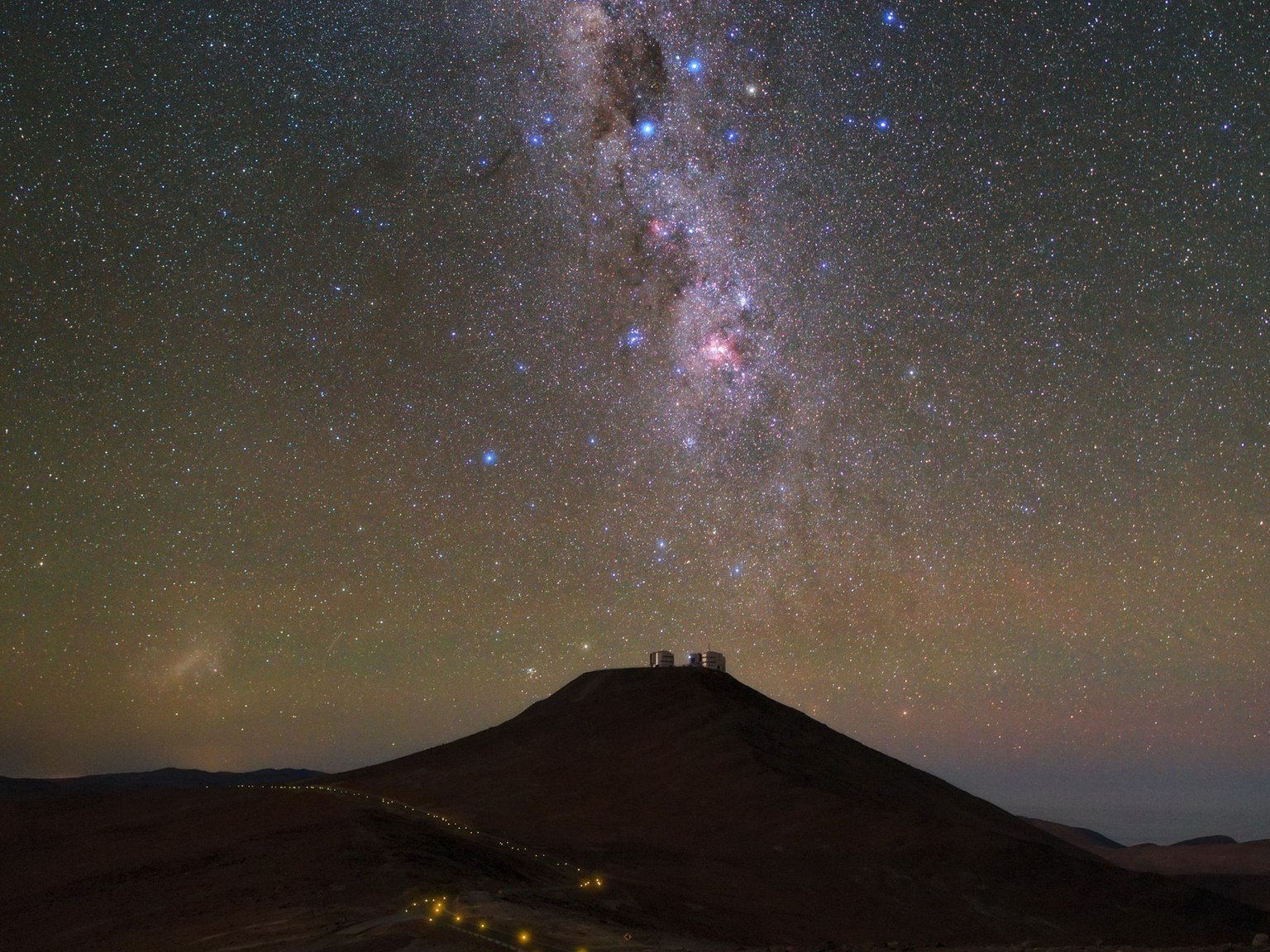 1536x1152 piksel, Dağlar, gece, Fotoğraf, yıldızlar