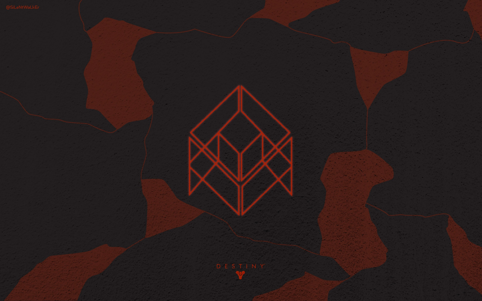 ilustrace, videohry, silueta, Osud videohry, vzor, Wrath of the Machine, design