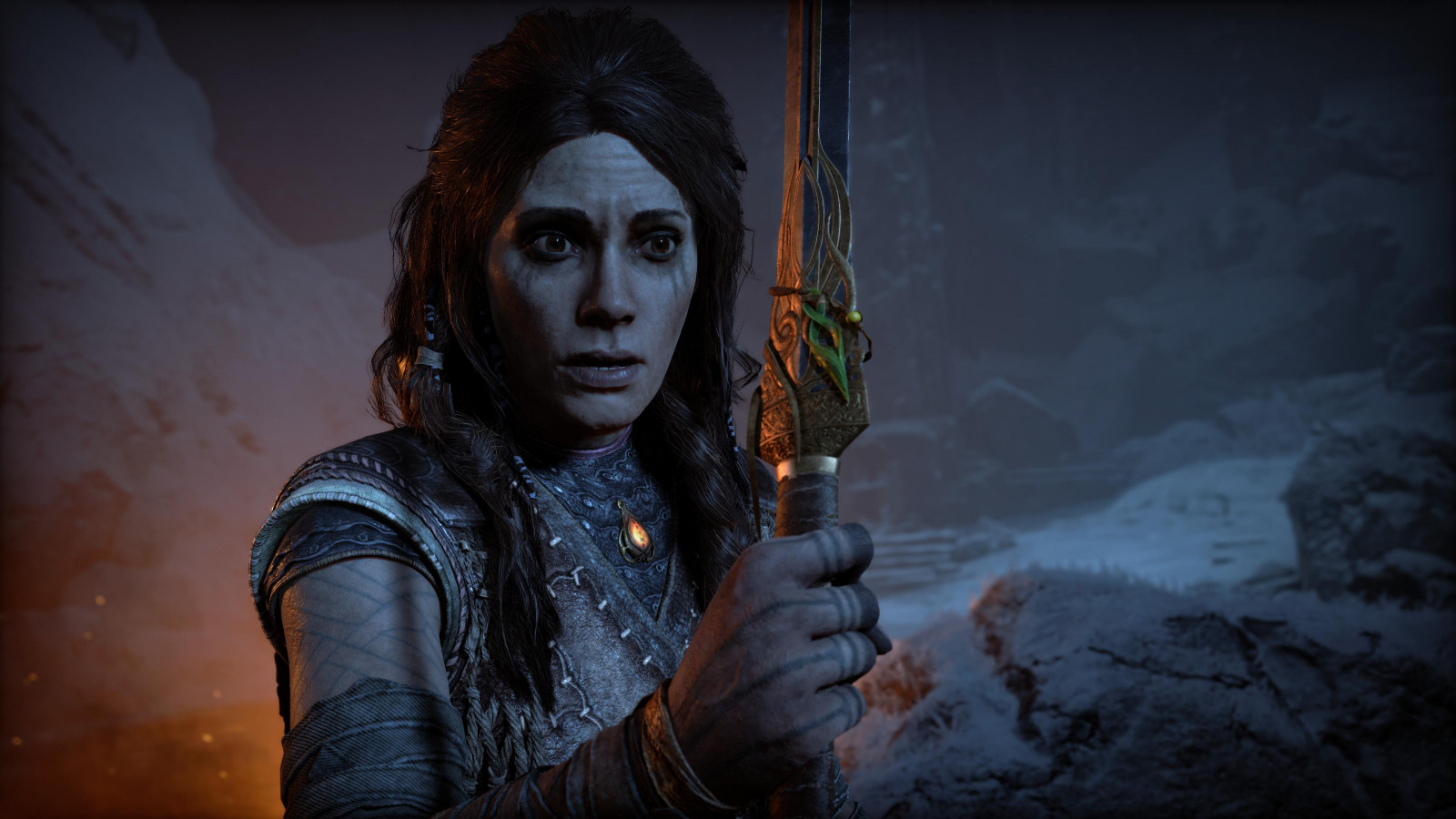 Wallpaper God of War, God of War Ragnar k, Playstation 5, PlayStation