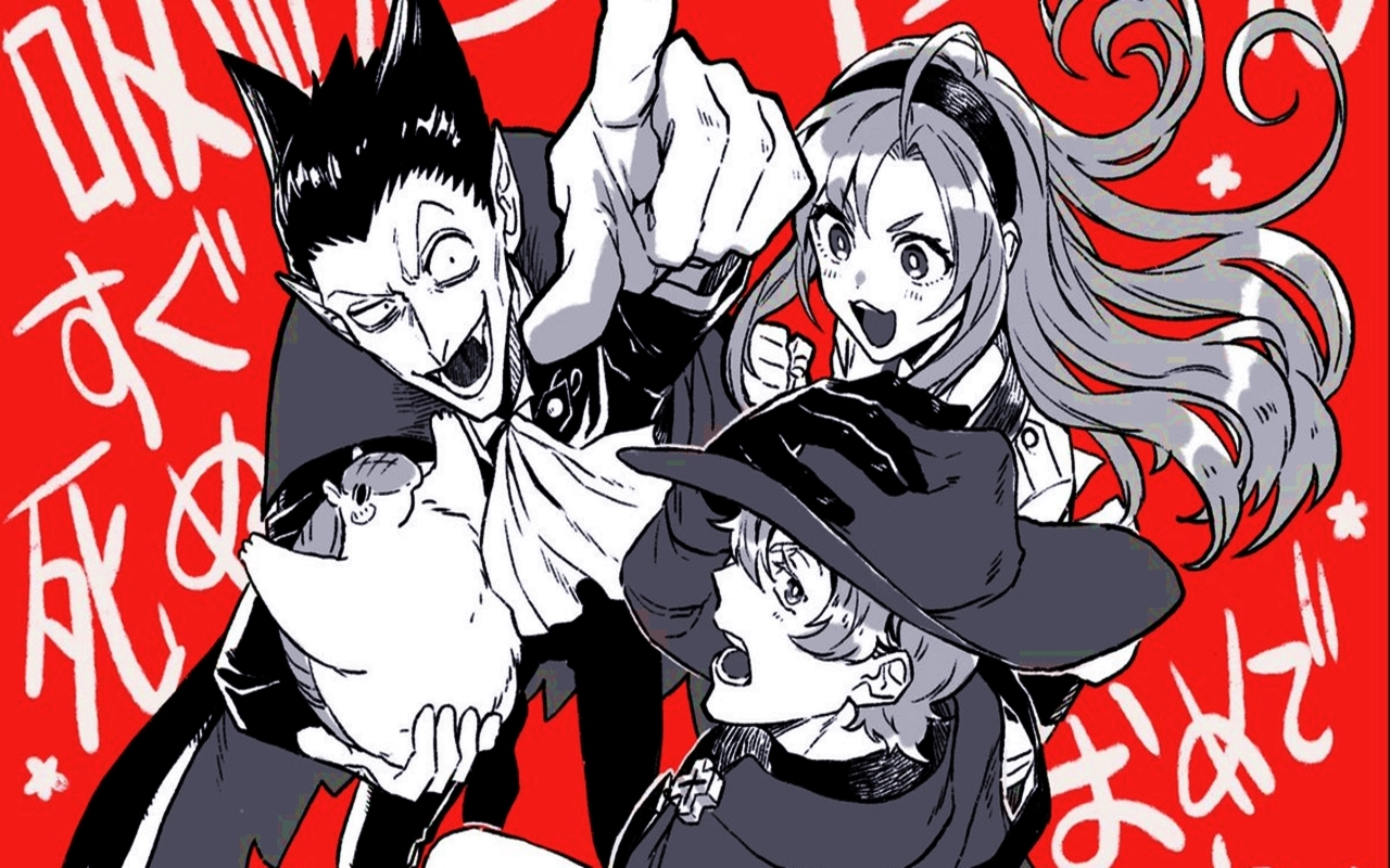 Wallpaper : Kyuuketsuki Sugu Shinu, Draluc, ronald, Hinaichi 1280x800 ...