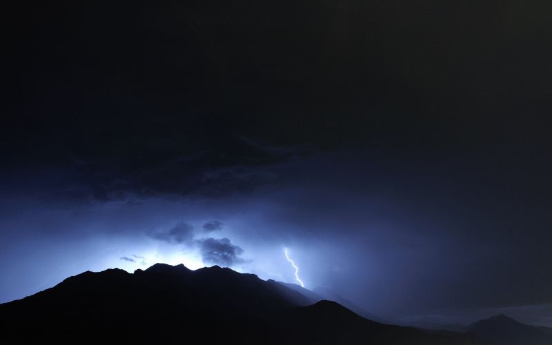 krajina, noc, kopec, Příroda, fotografování, Blesk krajina, noc, kopec, Příroda, fotografování, Blesk