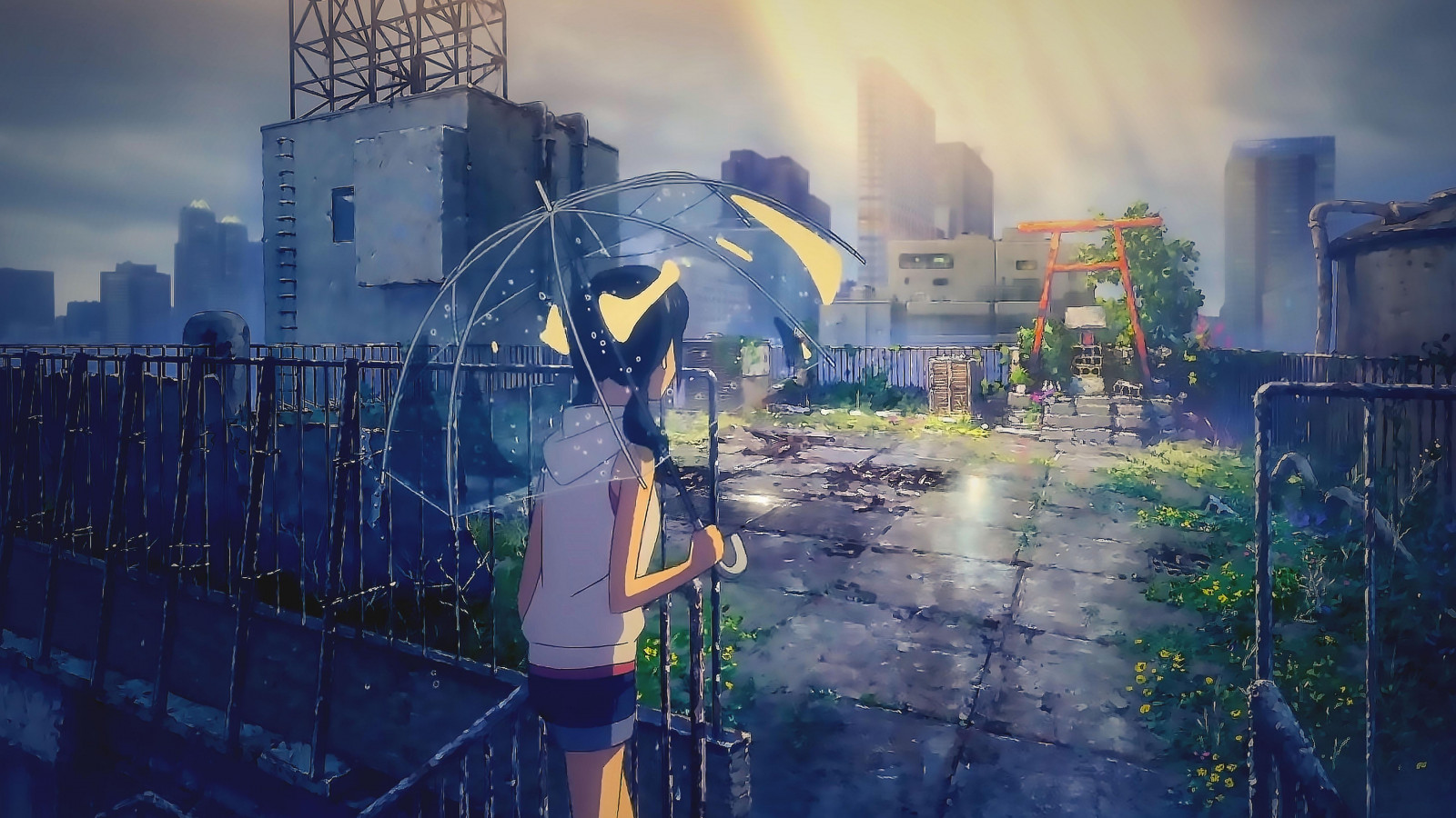 Tenki no Ko, anime, anime dívky, Hina Amano, Makoto Shinkai