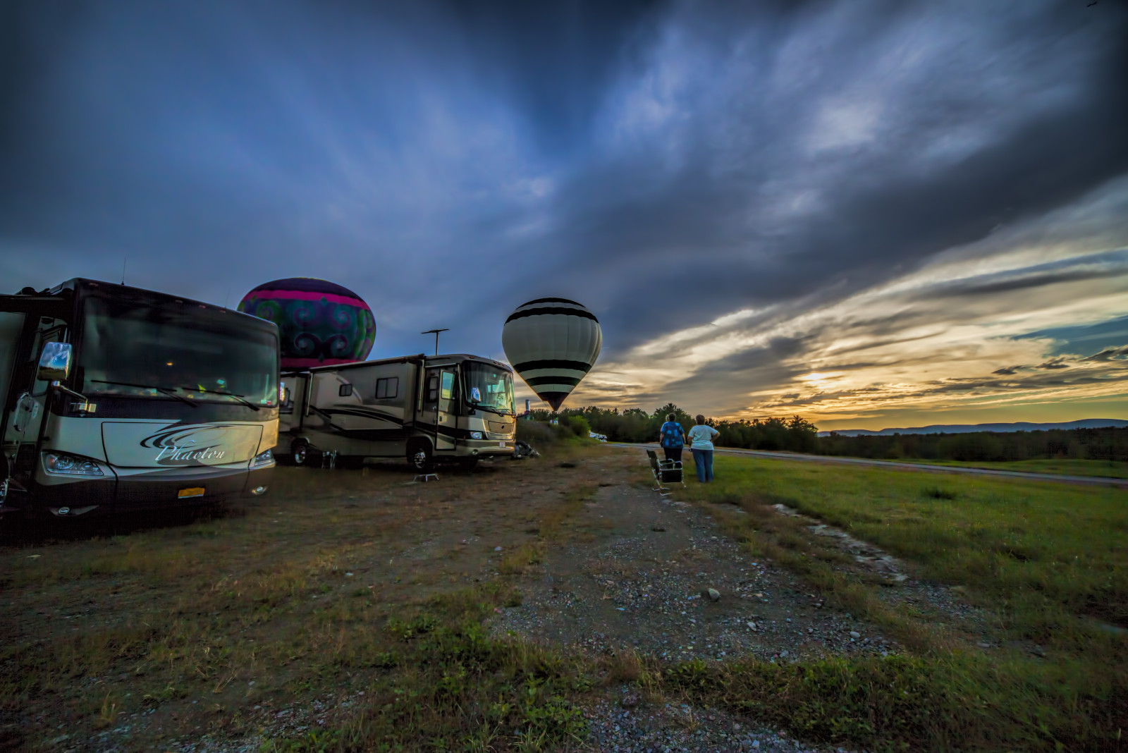 solnedgang, varmt, festival, skyer, Canon, ballonger, merke, luft, ballong, ii, 5d, adirondack