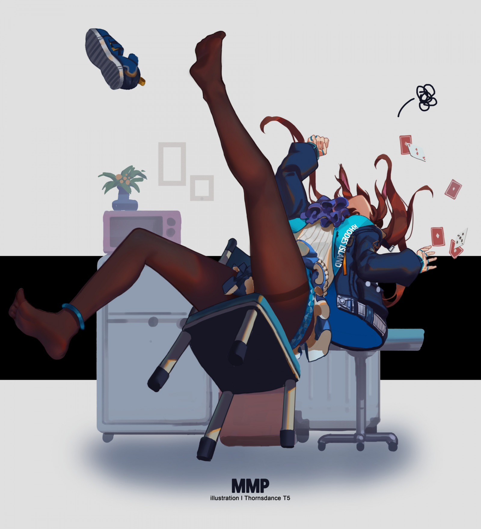 Arknights, t5, Amiya Arknights, displeje na výšku