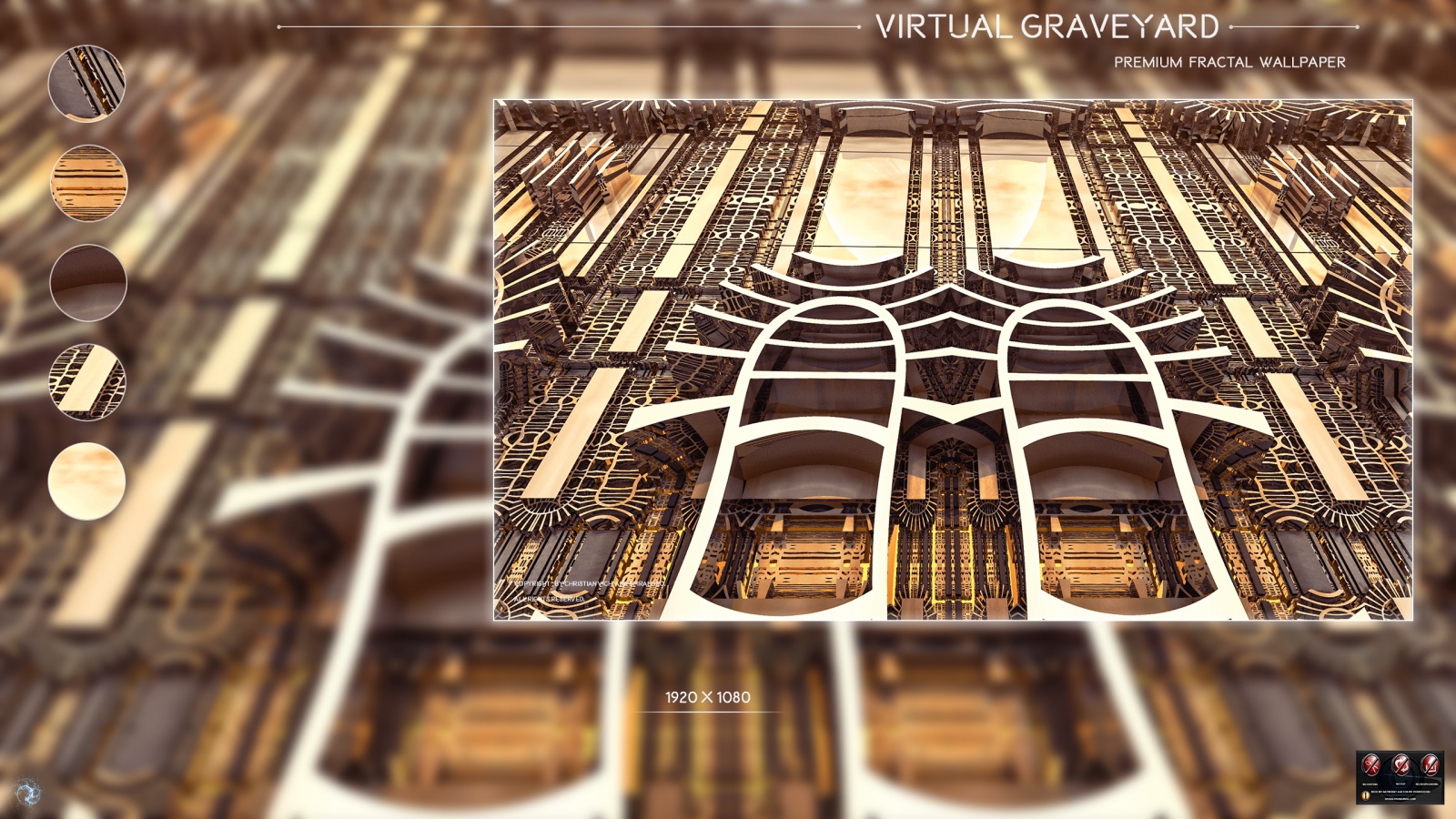 Fractal, abstrakcyjny