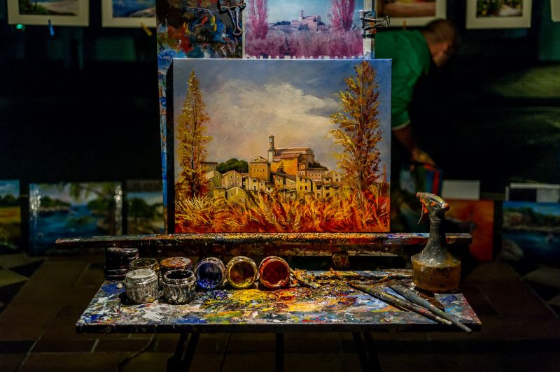 Mallorca,UMĚNÍ,barva,čalád nebo,Maler,hry