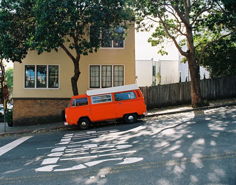 ulice, auto, vozidlo, silnice, Dům, Volkswagen ulice, auto, vozidlo, silnice, Dům, Volkswagen