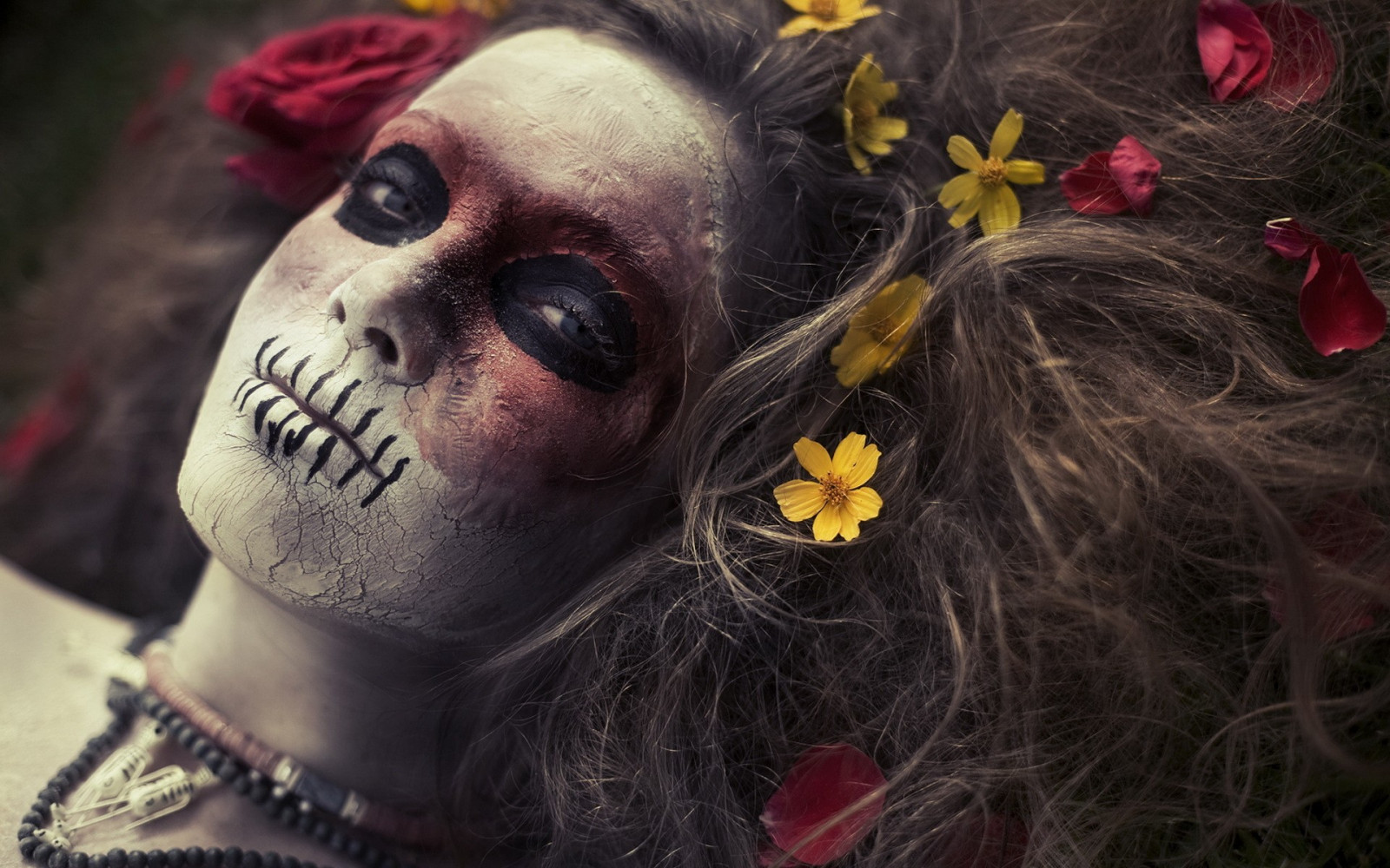 ansigt, model, rød, makeup, maske, mytologi, tøj, hoved, Karneval, farve, mørke, kostume, masque