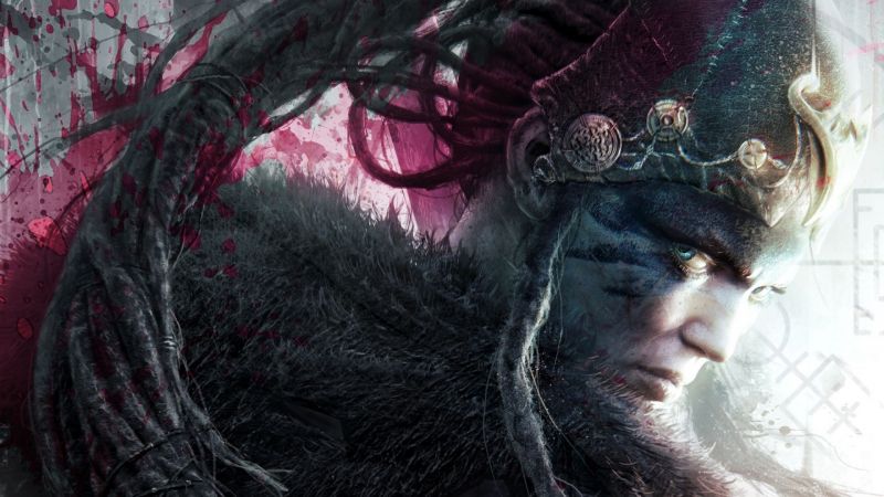 Hellblade, UMĚNÍ, barva, Snímek obrazovky, hlava, obraz Hellblade, UMĚNÍ, barva, Snímek obrazovky, hlava, obraz
