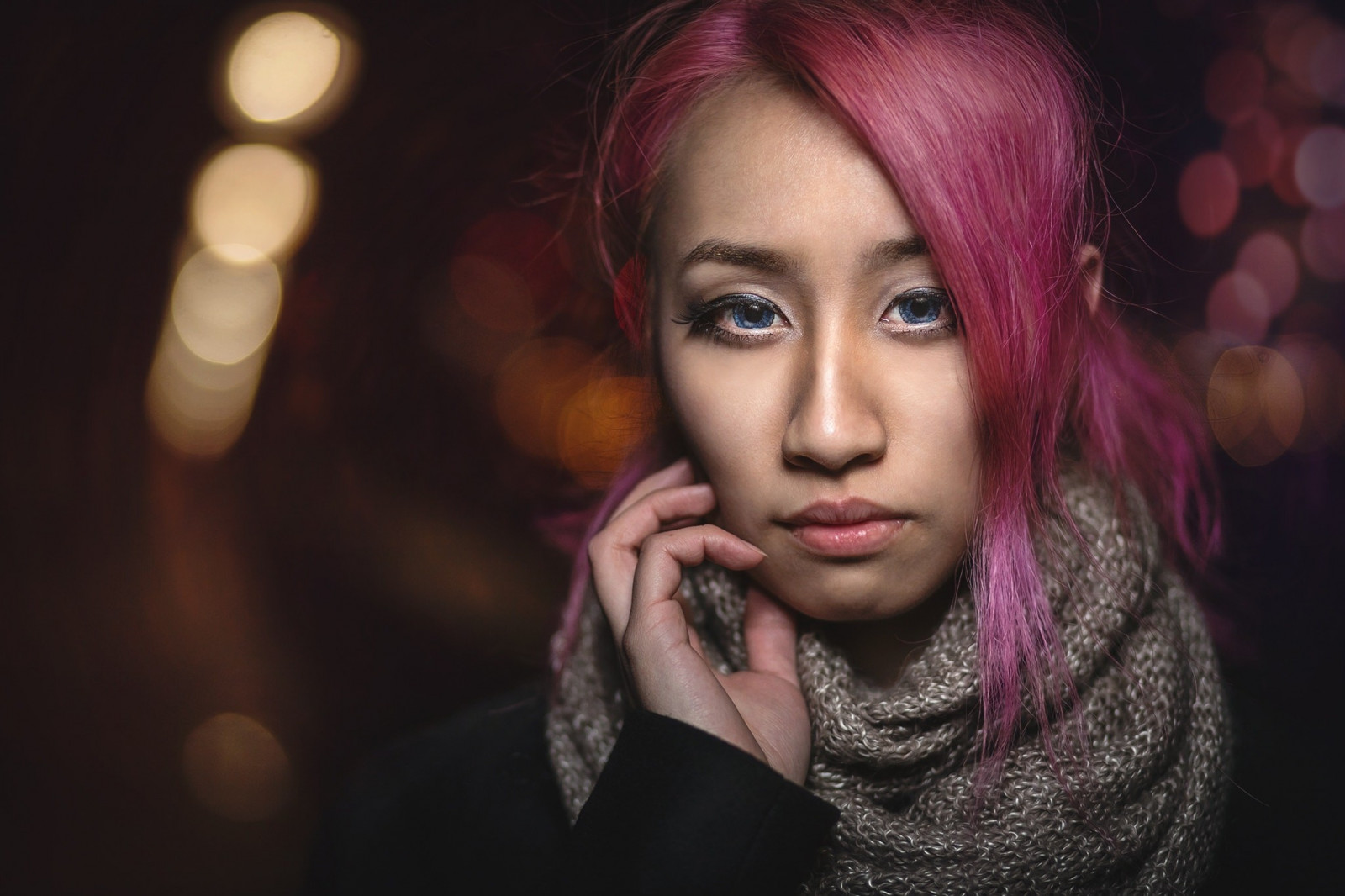 ansigt, Kvinder, Kieran Kerrigan, 500px, model, portræt, rød, fotografering, sanger, mode, hår, Person, hoved, sang, farve, pige, skønhed, øje, kvinde, dame, mørke, frisure, portrætfotografering, Photo shoot, ansigtsudtryk