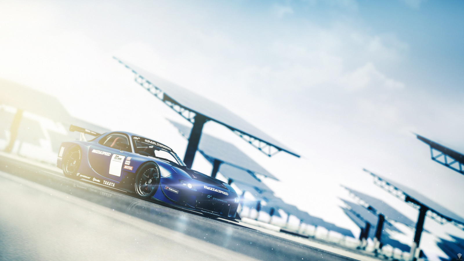 jiskří, automobil, automotive, Mazda, RX7, Play Station, GT6, Gran Turismo, driftcar, gameart, Gemasolar, granturismo6