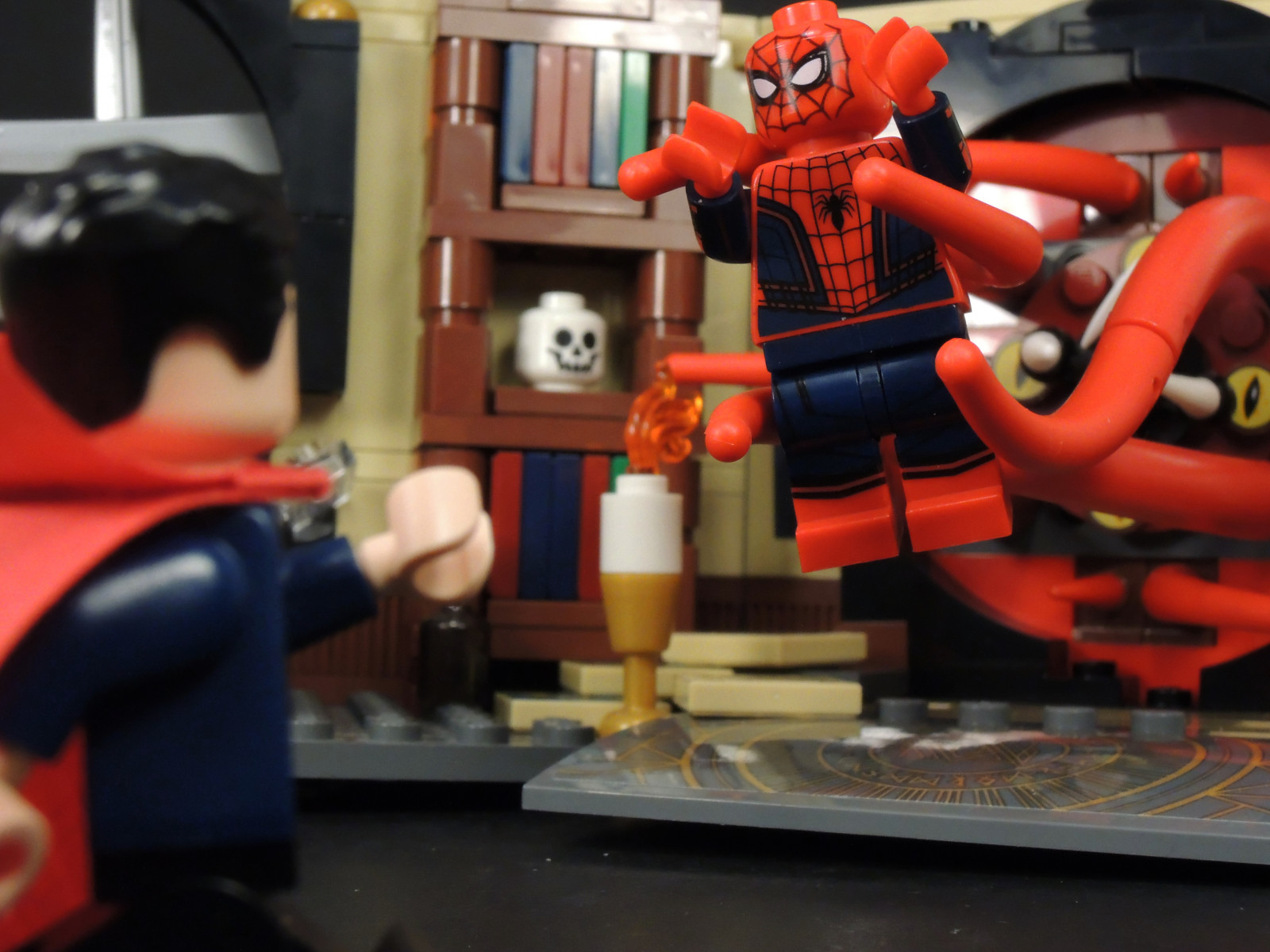 LEGO, minifig, super, hrdina, komik, Comcis, pavouk, muž, zázrak, doktor, podivný, Petr, parker, Steven, Filmové, vesmír