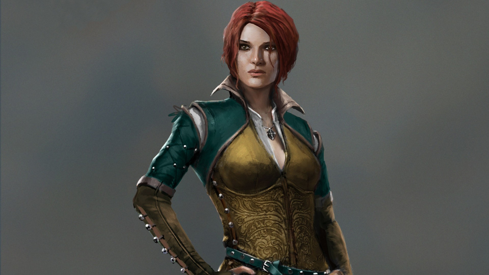 computerspil, anime, The Witcher, Witcher 3 Wild Hunt, Triss Merigold, Person, skærmbillede, figur, Action figur, kvinde kriger