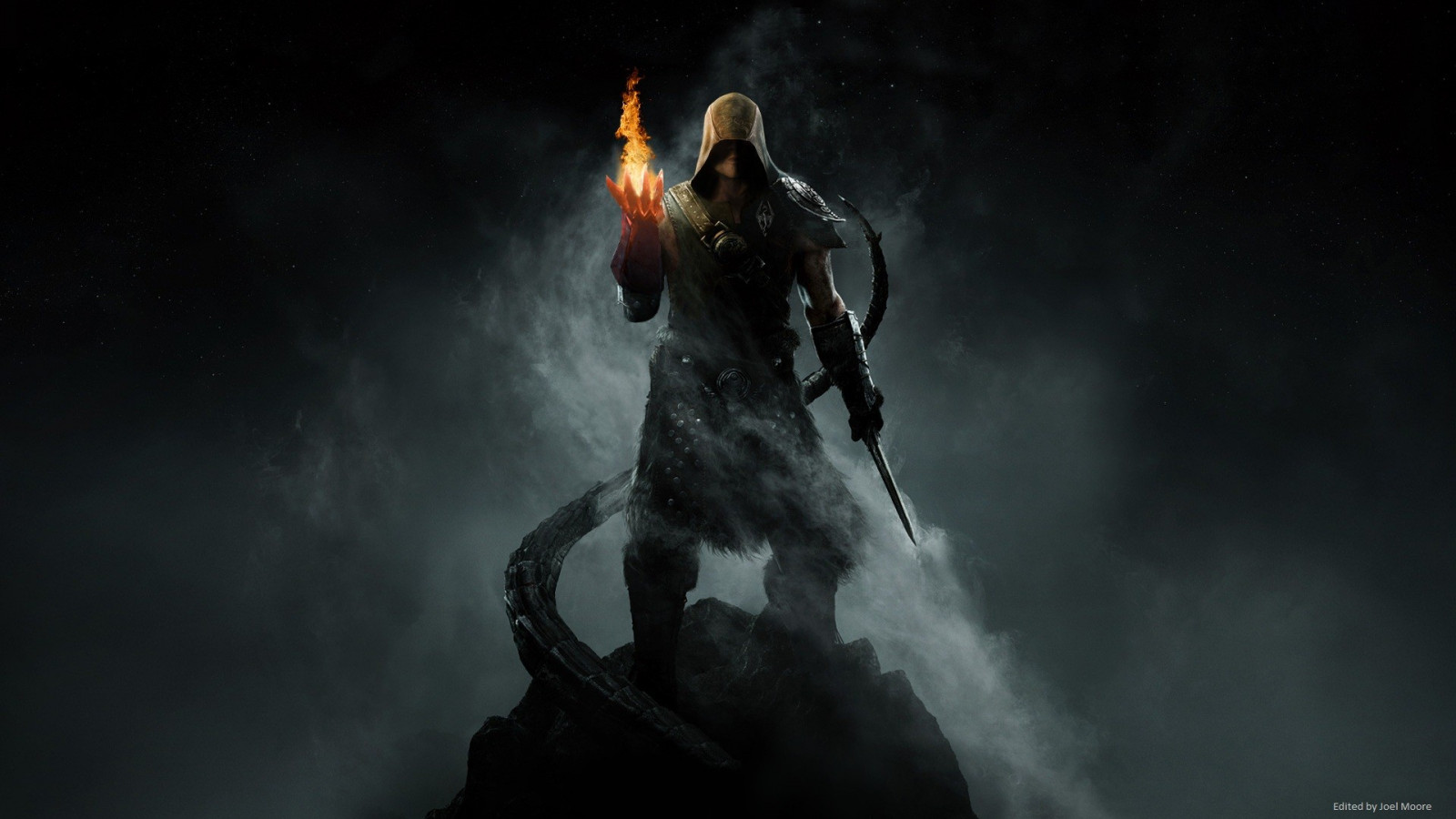 videohry, The Elder Scrolls V Skyrim, tma, Snímek obrazovky, počítač tapeta