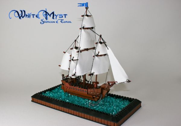 vehicle, LEGO, castle, ship, sailing ship, model