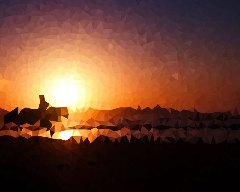 sunlight, digital art, sunset, sunrise, evening, morning sunlight, digital art, sunset, sunrise, evening, morning