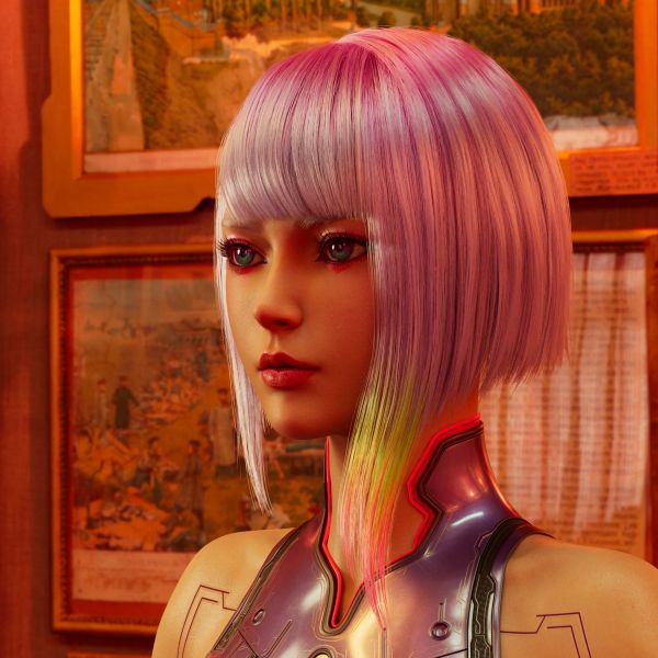 Huifeng Huang, CGI, cyberpunk, women, lucy edgerunners, Cyberpunk edgerunners