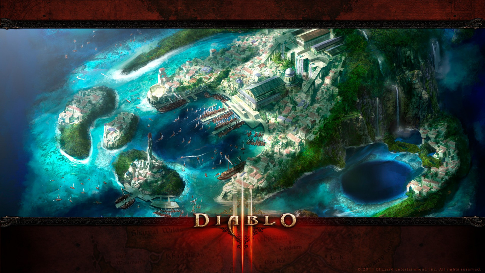malování, planeta, prostor, Země, Blizzard Entertainment, Diablo, Diablo III, vesmír, UMĚNÍ, Snímek obrazovky, moderní umění, fraktální umění, zvláštní efekty, vesmír