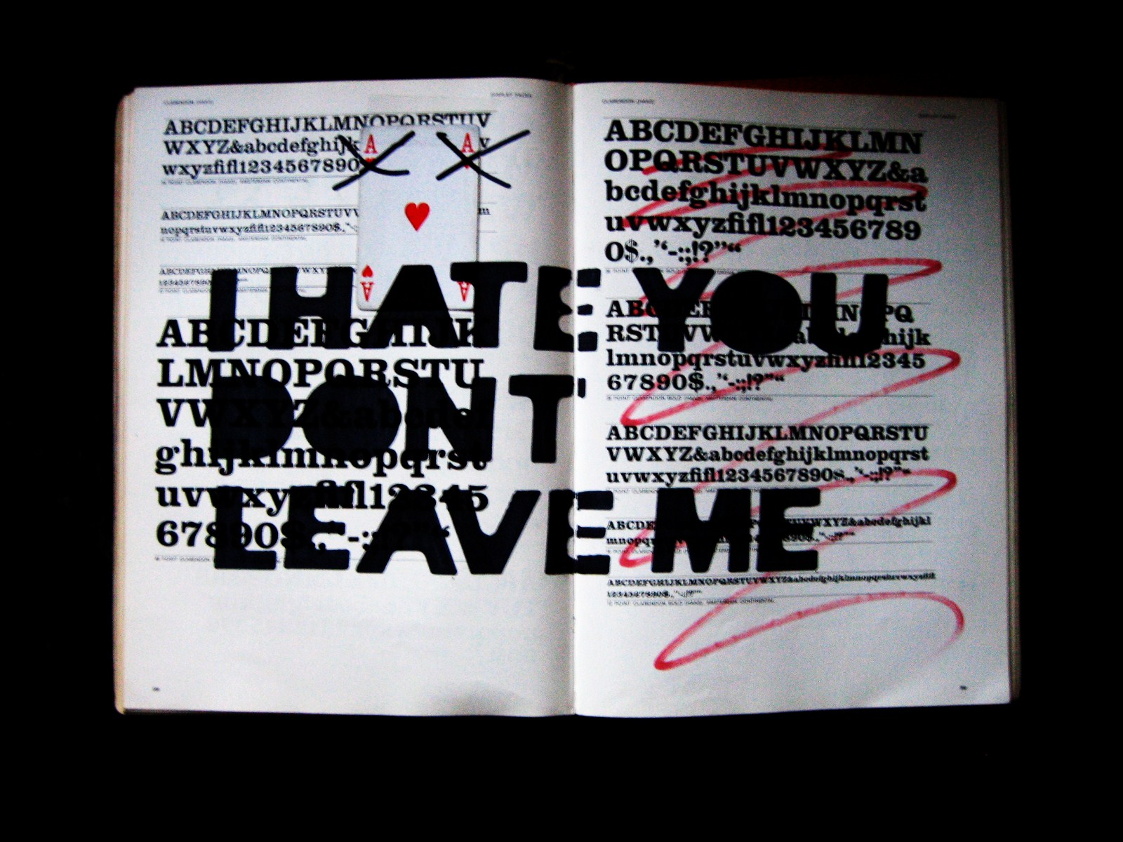 zanechat, opustit, mě, typografie, šablona, vy, text, nenávist, překlep