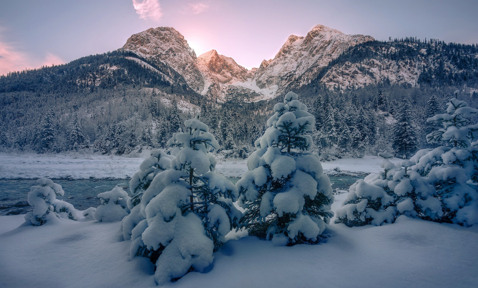 Papel De Parede Nuvem C u Montanha Plantar Atmosfera Neve 