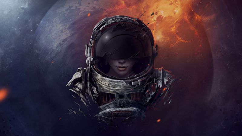 planet, plads, soldat, astronaut, mørke, skærmbillede planet, plads, soldat, astronaut, mørke, skærmbillede
