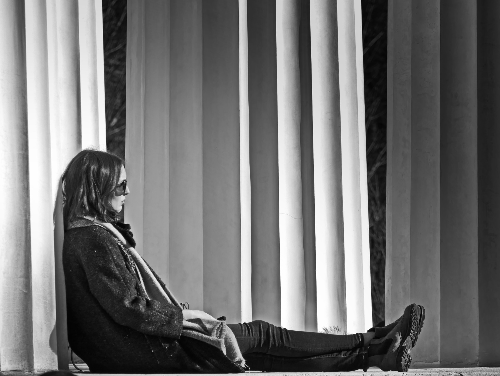 bílý, Černá, černobílý, okno, ulice, městský, budova, park, fotografování, Přestávka, slunce, záclona, čáry, Vídeň, Vzhled interiéru, čekání, Pauza, Panasonic, stíny, tělesné, Sluneční svit, dáma, odpočinout si, fotografie, upřímný, obraz, BNW, syn, Linien, licht, monochrom, Schatten, schwarzweis, wien, Černý a bílý, monochromatické fotografování, portrétní fotografie, focení, bauwerk, biancoetnero, chrám, erholung, pilíře, s Ulen, theseustempel, Časový limit, rast, Volksgarten, blckandwhite