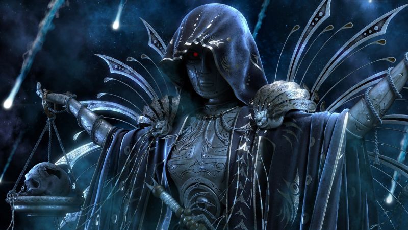fantasy art, artwork, skull, mythology, darkness, screenshot fantasy art, artwork, skull, mythology, darkness, screenshot