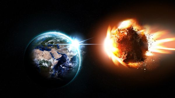 planet, space, Earth, asteroid, explosion, universe