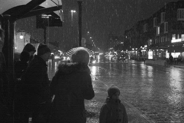 city,night,people,black,monochrome,street