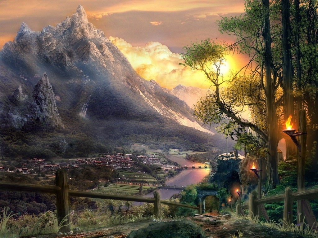 1024x768 px, seni fantasi