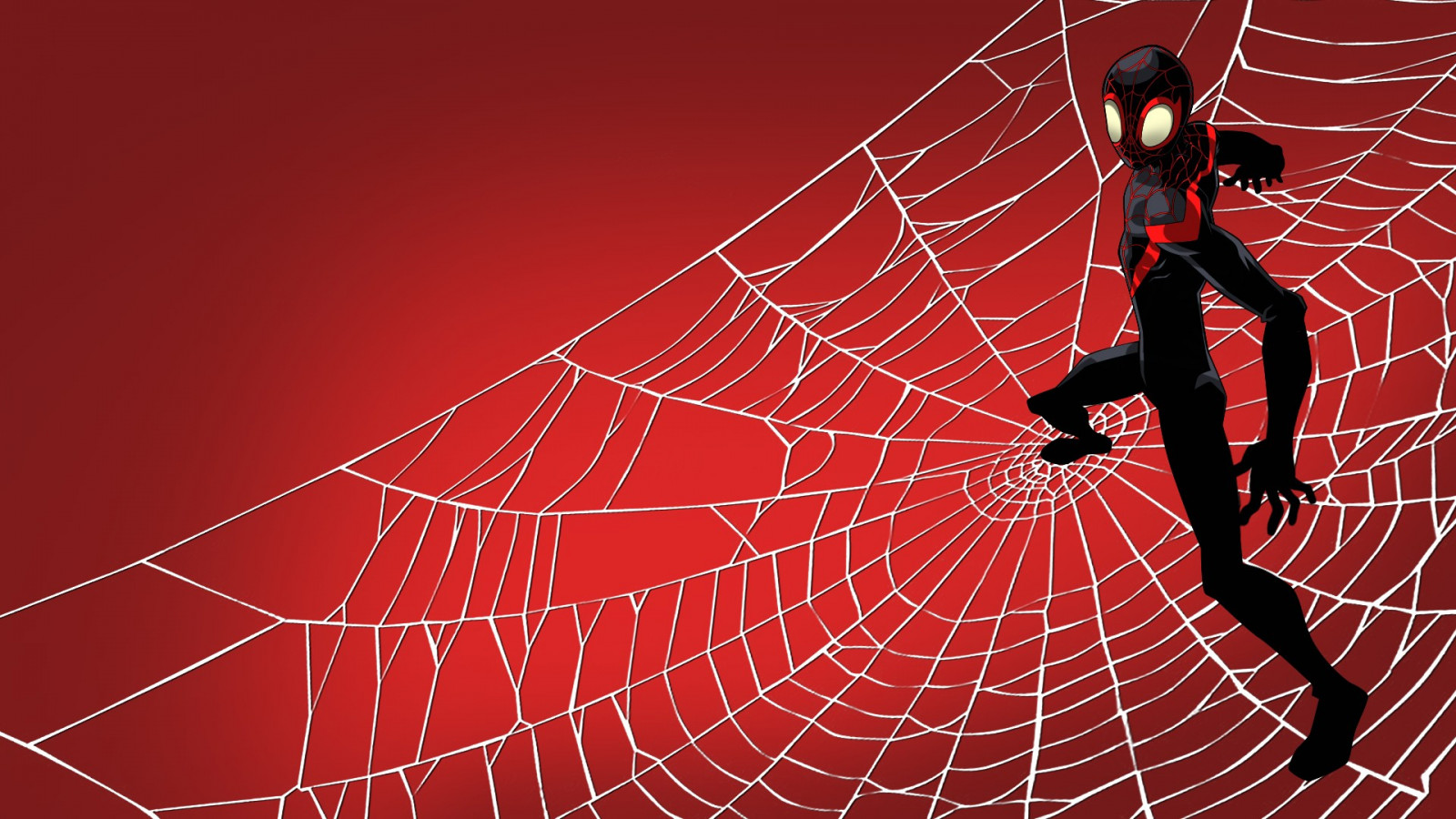 ilustrace, symetrie, Marvel Comics, Pavoučí muž, pavouk, Miles Morales, pavoukovec, materiál, čára, bezobratlý, členovců, pavoučí síť