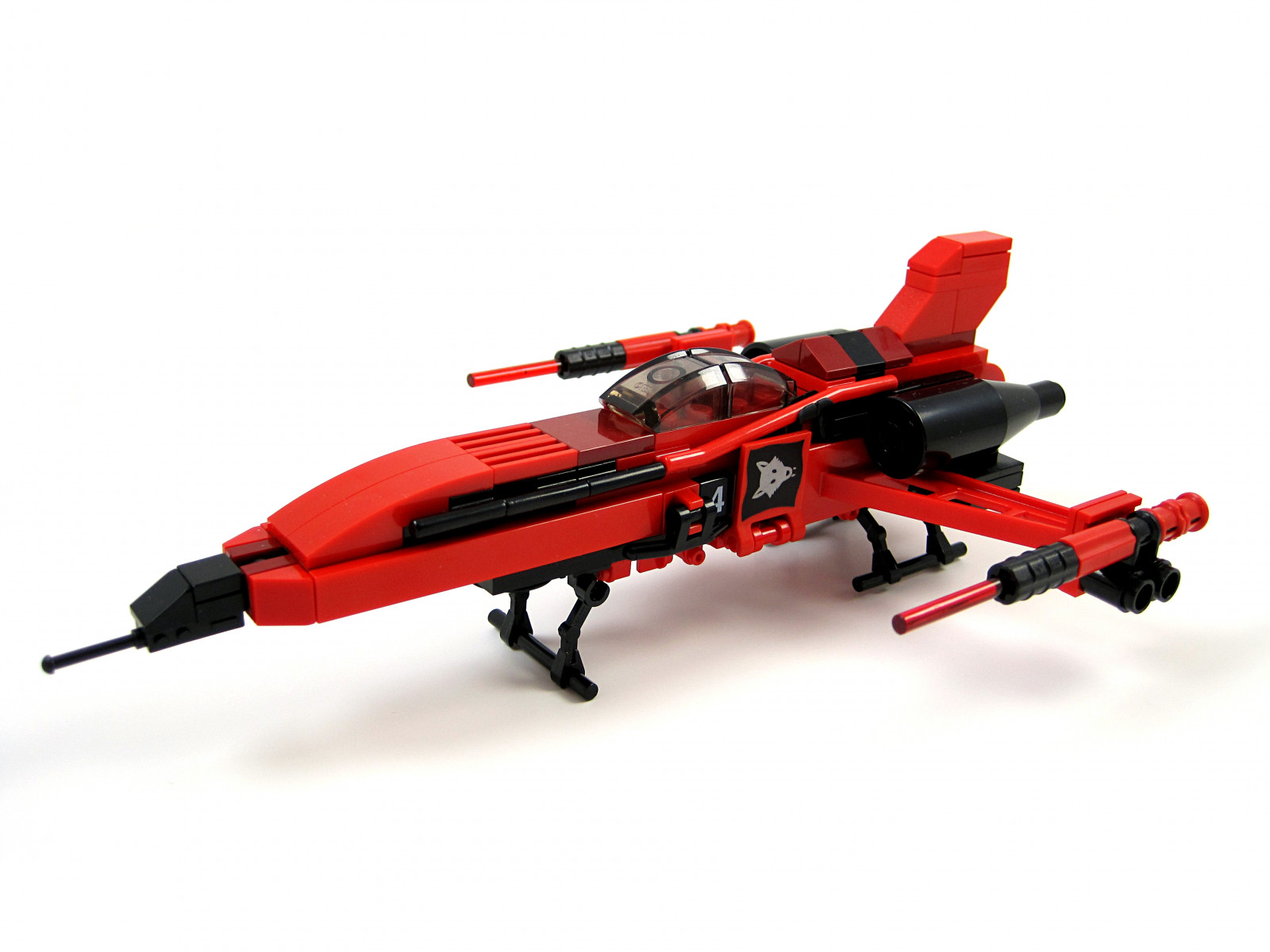 Platz, Fahrzeug, Flugzeug, Flugzeug, LEGO, Raumschiff, Spielzeug, Maschine, KUNST, Mikro, Rojo, Moc, Mikroskala, Starfighter, Microspace, Wolfsrudel, Vorpal, Moctagonjones, Streikfighter