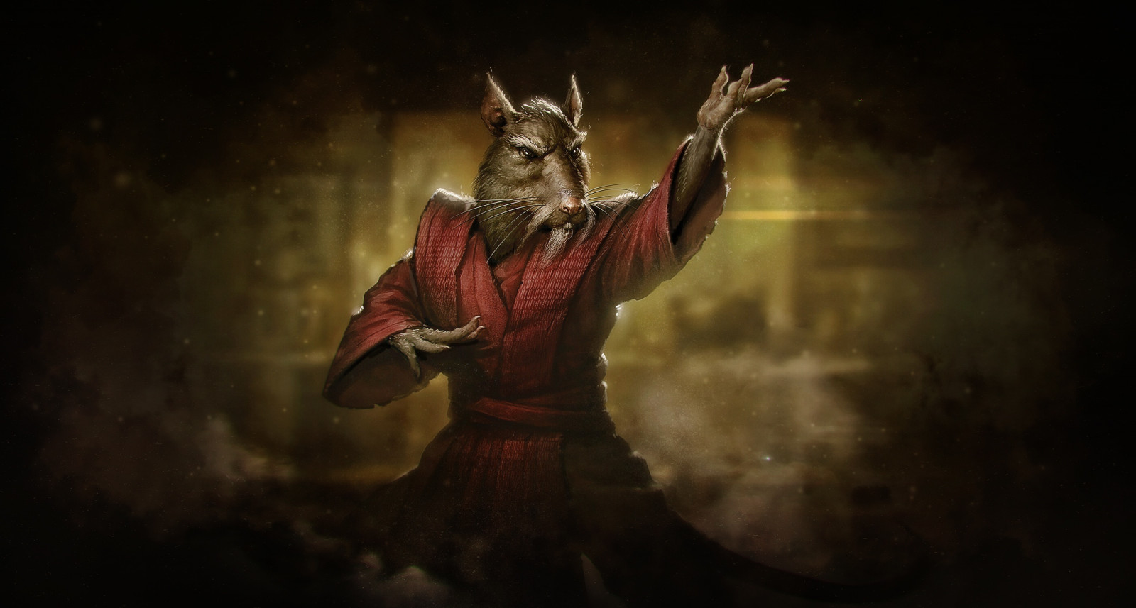 Wallpaper : Alex Borsuk, seni fantasi, Teenage Mutant Ninja Turtles ...