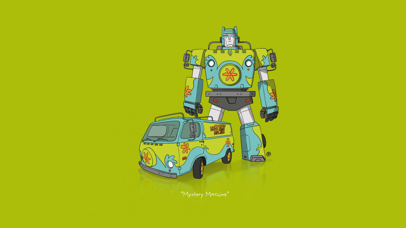 illustration, bil, minimalisme, køretøj, transformers, tegneserie, Scooby Doo, Legetøj, maskine, 1920x1080 px, produkt