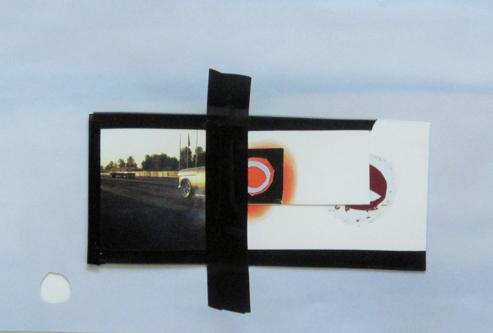 Collage, Marke, Symbol, Bilderrahmen