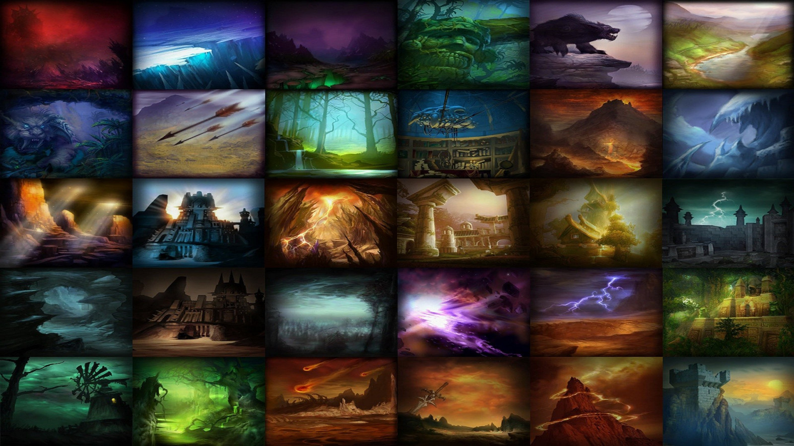 Pencere, Boşluk, simetri, World of Warcraft, bardak, Evren, SANAT, renk, Ekran görüntüsü, 1920x1080 piksel, Bilgisayarın duvar kağıdı, modern Sanat