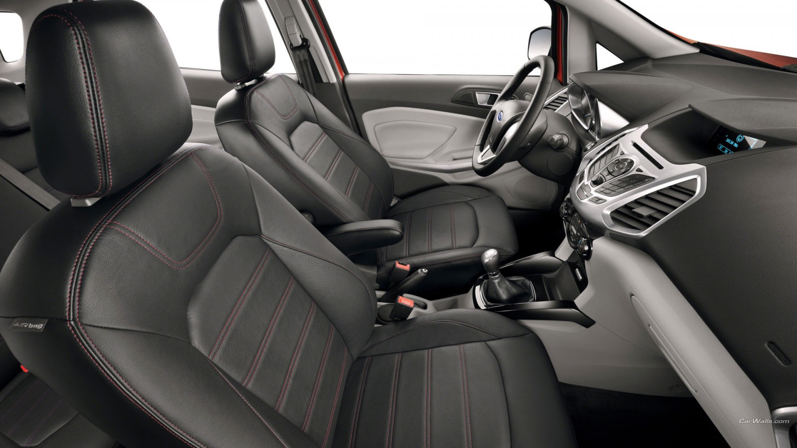 Wallpaper car interior, Ford EcoSport, land vehicle, automobile make