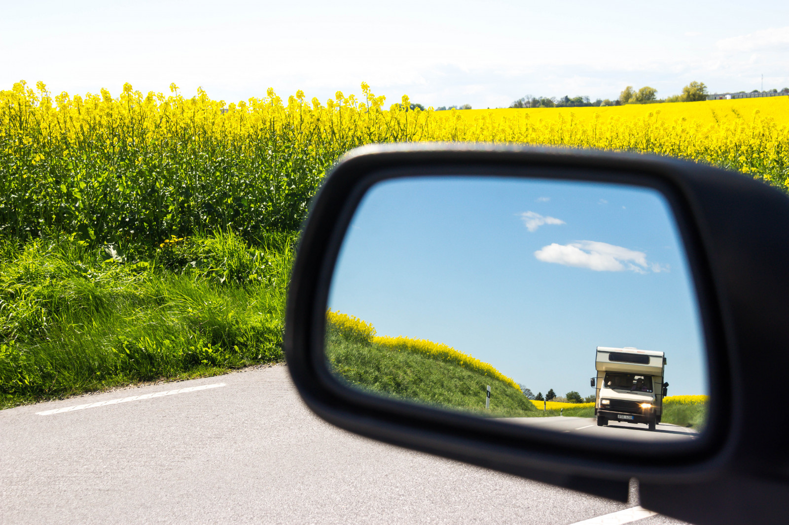 landskab, bil, køretøj, Mark, vej, gul, kørsel, sk ne, landskabet, rapper, bil, f lt, landskap, RearMirror, raps, rapefield, VAG, automotive exterior, bil make, kofanger, tur, bakspejl, automotive spejl