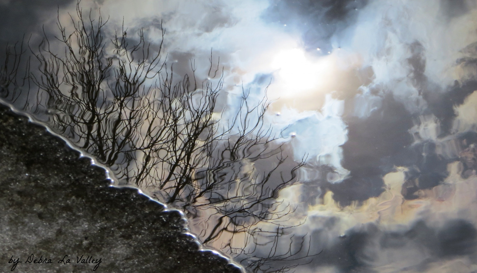 landskab, gade, vand, afspejling, himmel, skyer, røg, is, Sol, Canon, atmosfære, univers, pyt, løbeild, Sky, træ, bjerg, geologi, luftfotografering, geologisk fænomen, meteorologisk fænomen, fænomen, powershotsx50hs, abstrtact