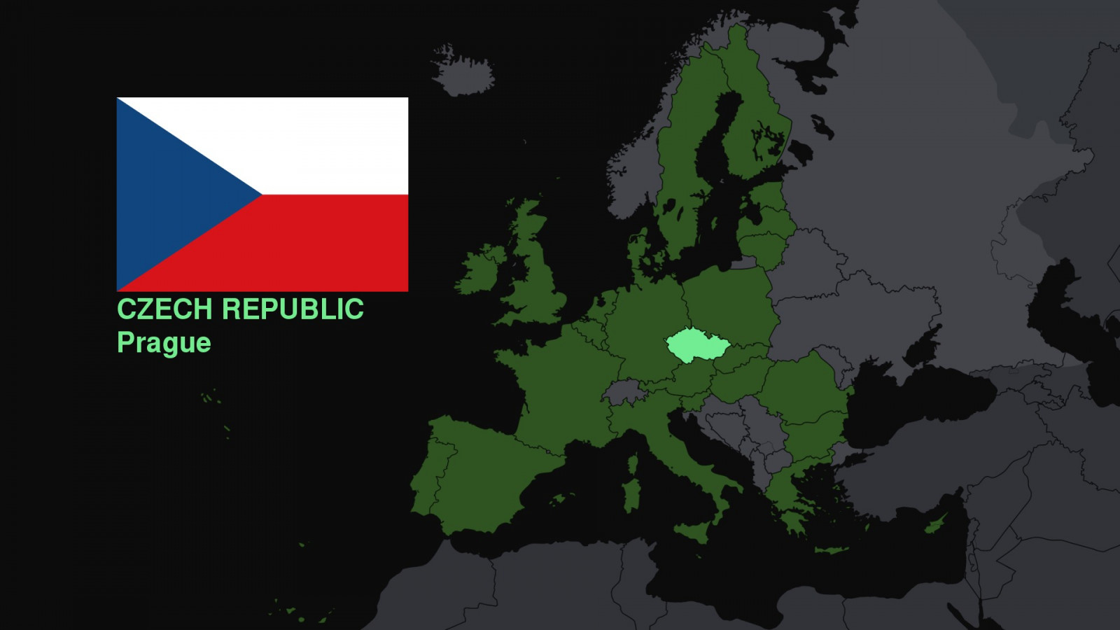 배경 화면 1920x1080px, 체코 공화국, 유럽 연합, 깃발, 지도 1920x1080 wallhaven