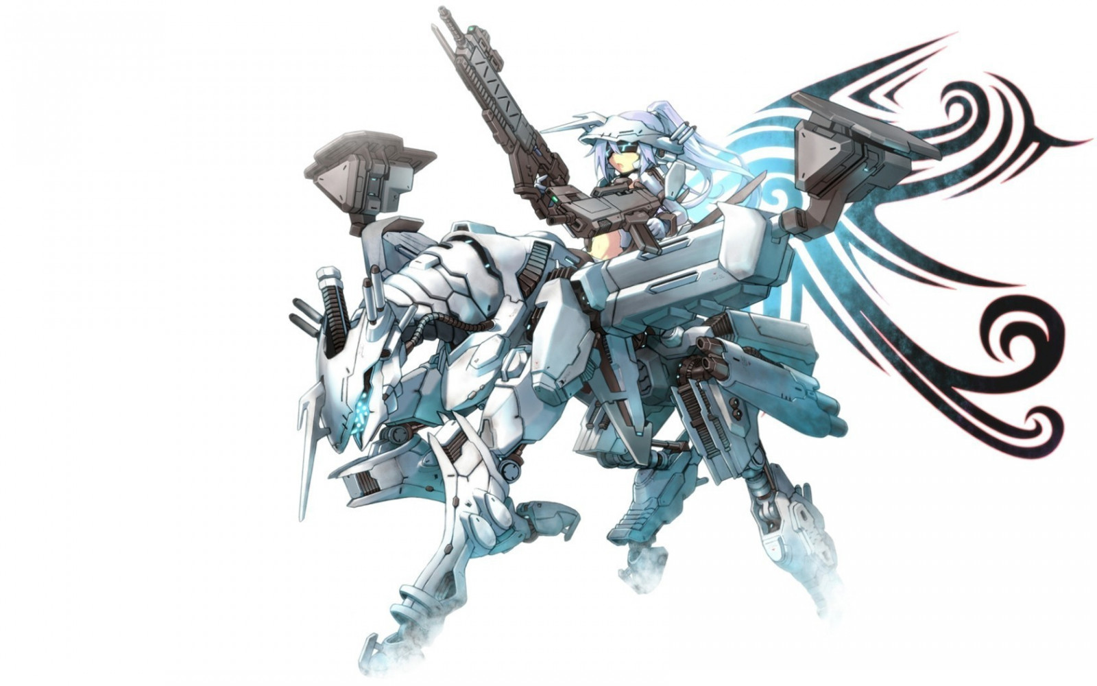 ilustrace, anime, anime dívky, Původní znaky, Hračka, stroj, GIA, skica, mecha, 1680x1050 px, akční figurka