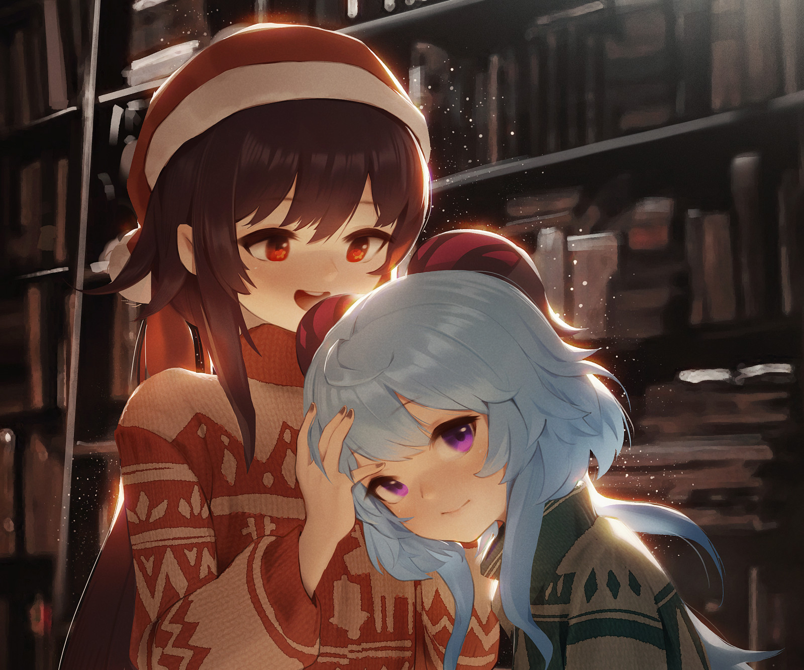 Genshin Impact, Ganyu Genshin Impact, Hu Tao Genshin Impact