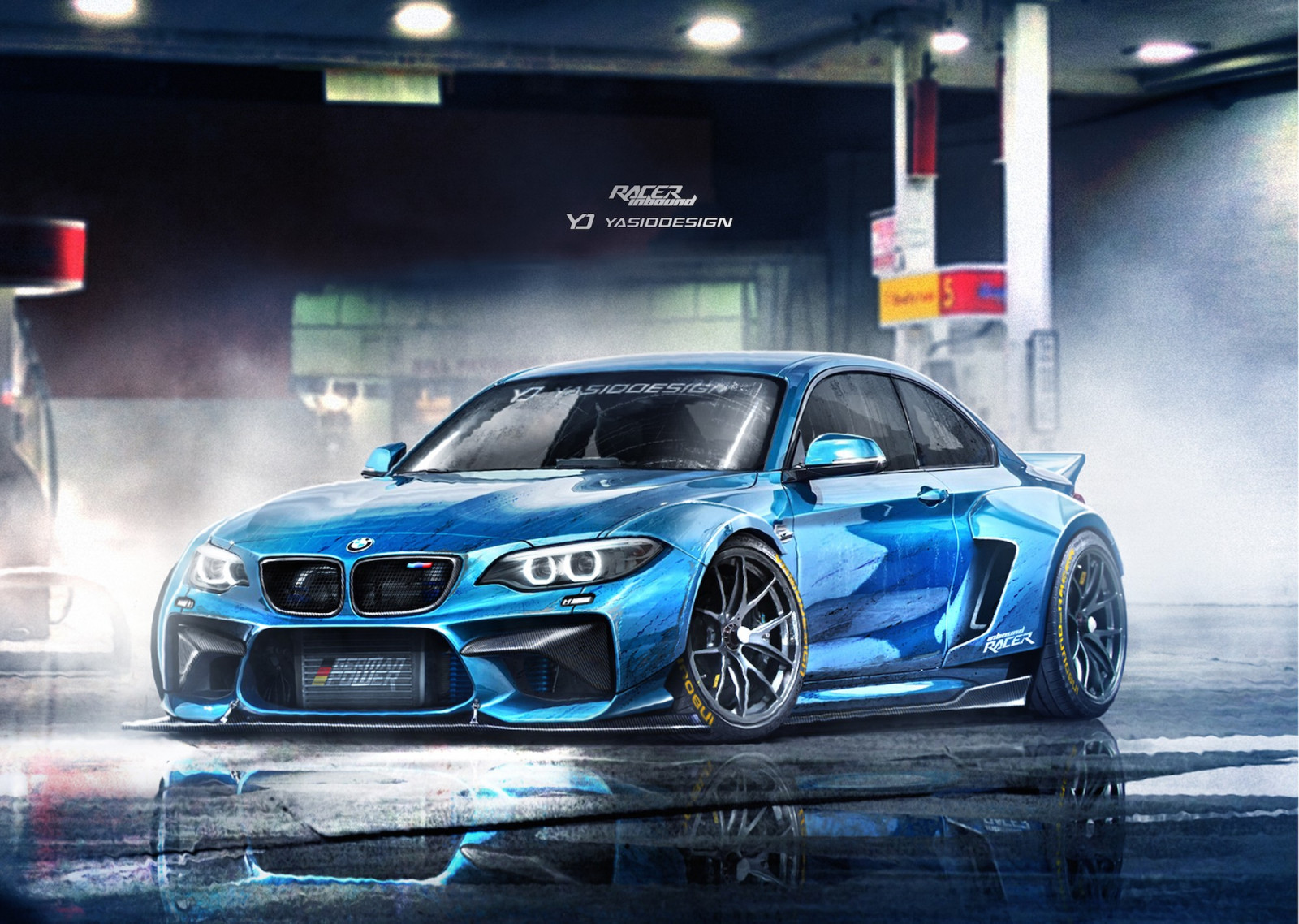 bil, gengive, BMW, køretøj, kunstværk, sportsvogn, ydeevne bil, BMW M2, YASIDDESIGN, Sedan, hjul, superbil, jord køretøj, bildesign, automotive exterior, bil make, luksus køretøj, kofanger, sportssedan, auto show, 2000x1423 px