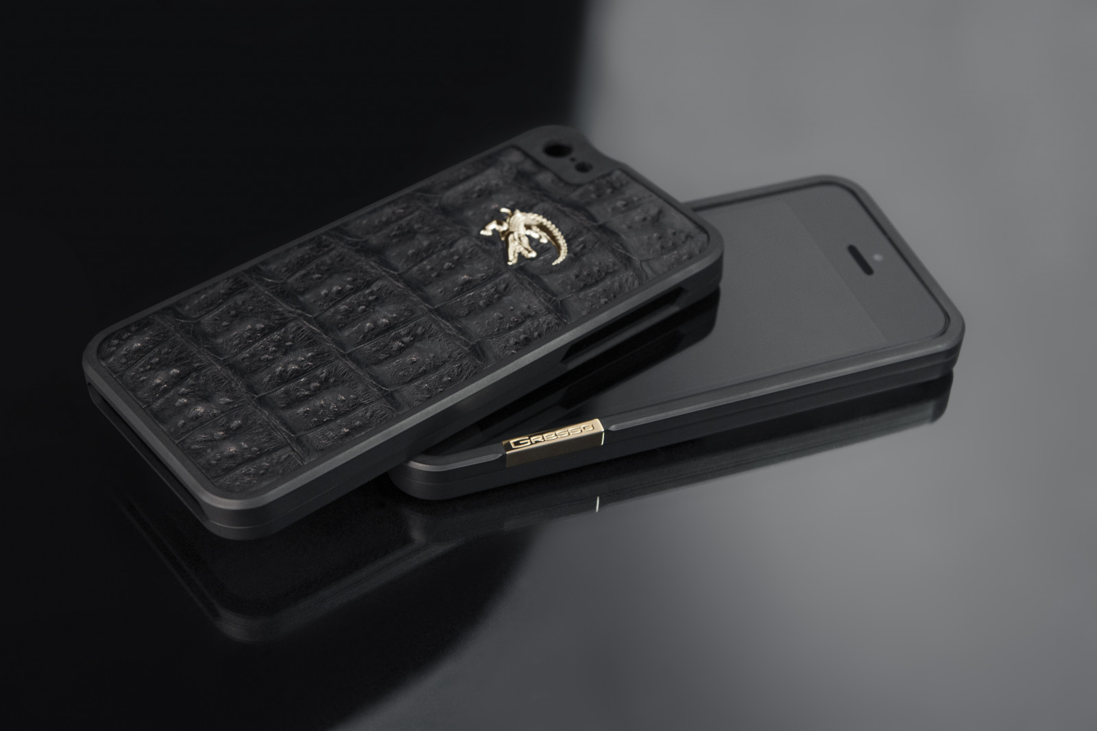 gresso, titanium bumper, iphone 5