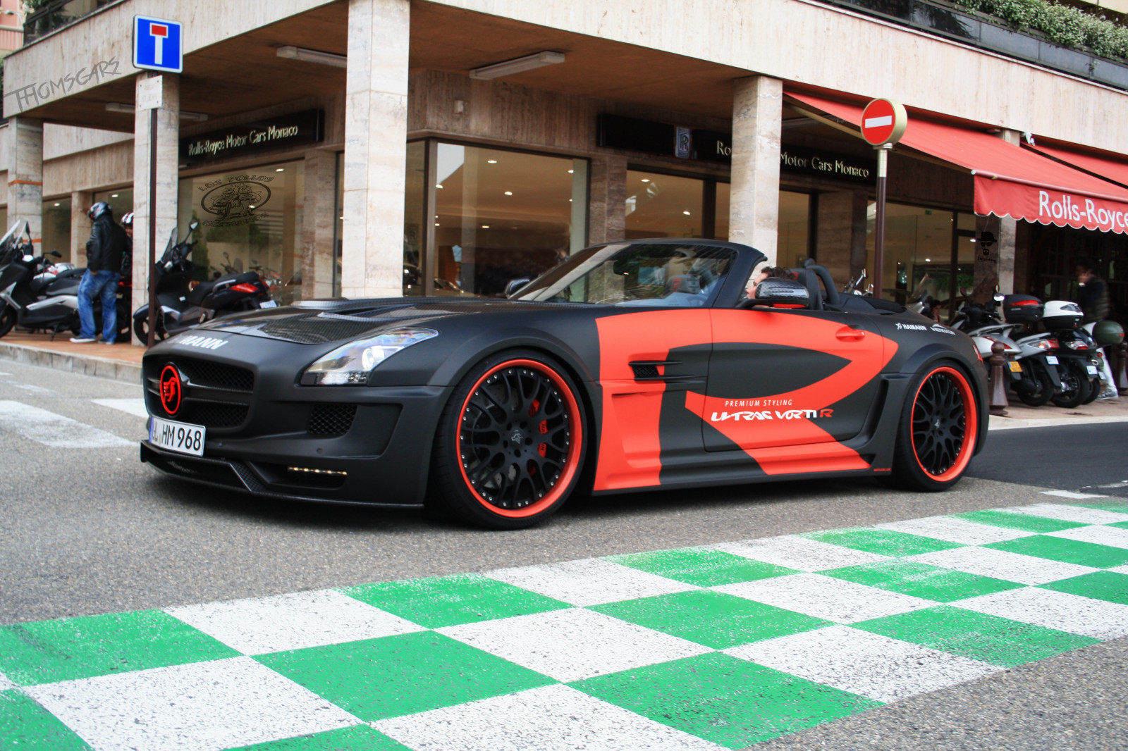 rosso, nero, automobili, bellissimo, auto, Canone, eos, mercedes, freddo, Tommaso, superiore, Monaco, stuoia, marques, supercar, sls, AMG, supercar, Pineau, Roadster, cabriolet, 2013, Vredestein, worldcars, 1000D, thomscars