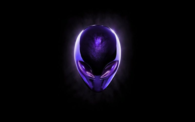 kruh, Alienware, nachový, koule, světlo, osvětlení kruh, Alienware, nachový, koule, světlo, osvětlení