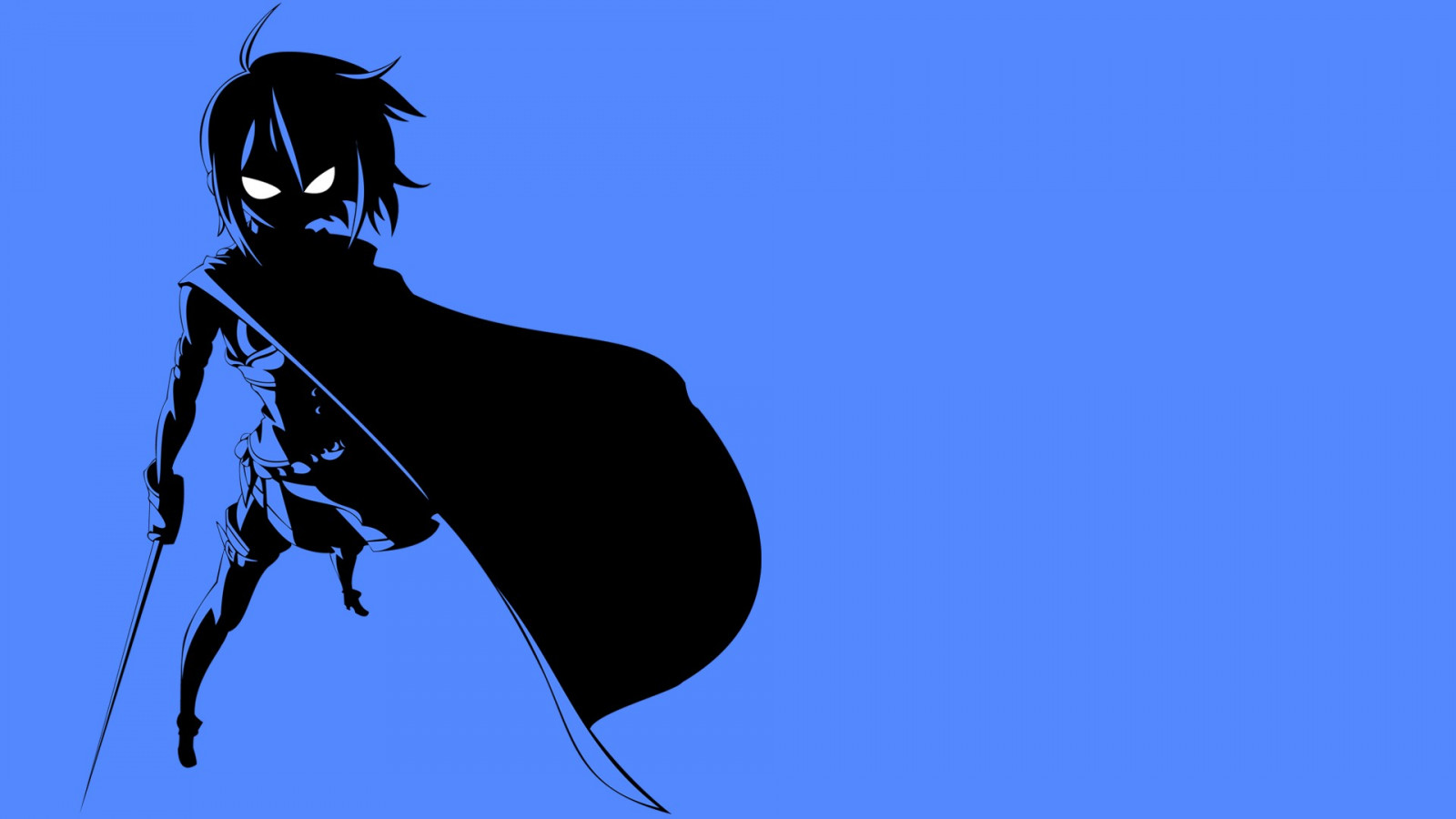 ilustrace, Mahou Shoujo Madoka Magica, Miki Sayaka, silueta, kreslená pohádka