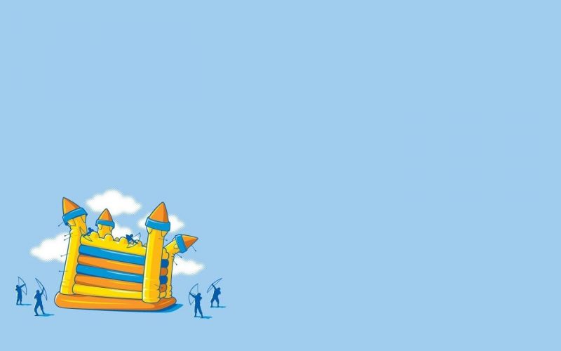 1440x900 px, humor, minimalismus, modrý, hrad 1440x900 px, humor, minimalismus, modrý, hrad