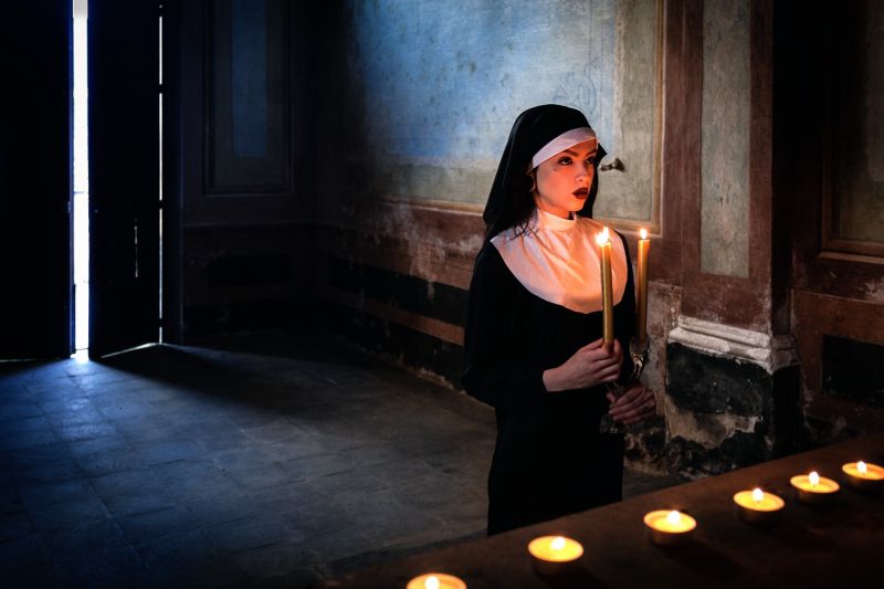 candele, modello, monache, donne, 2048x1365 px candele, modello, monache, donne, 2048x1365 px