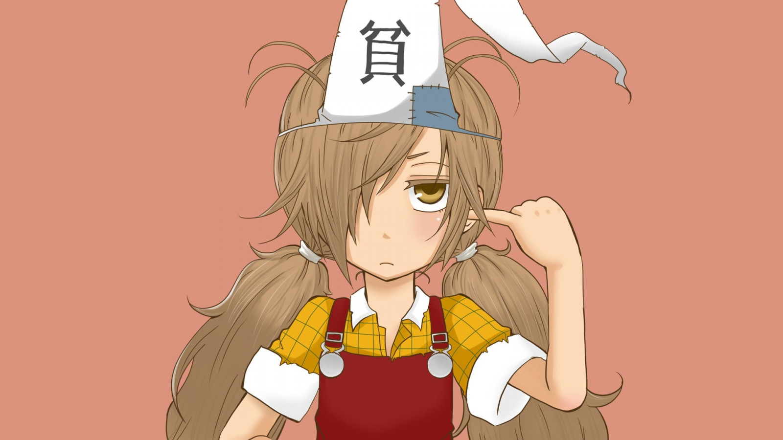 ilustrace, anime, anime dívky, kreslená pohádka, pusa, Binbougami ga, mangaka, Momiji